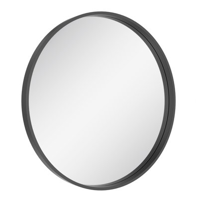 Karrina Particle Board Round Mirror