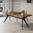 Rectangular Solid Wood+Iron desks-107558045-107558042