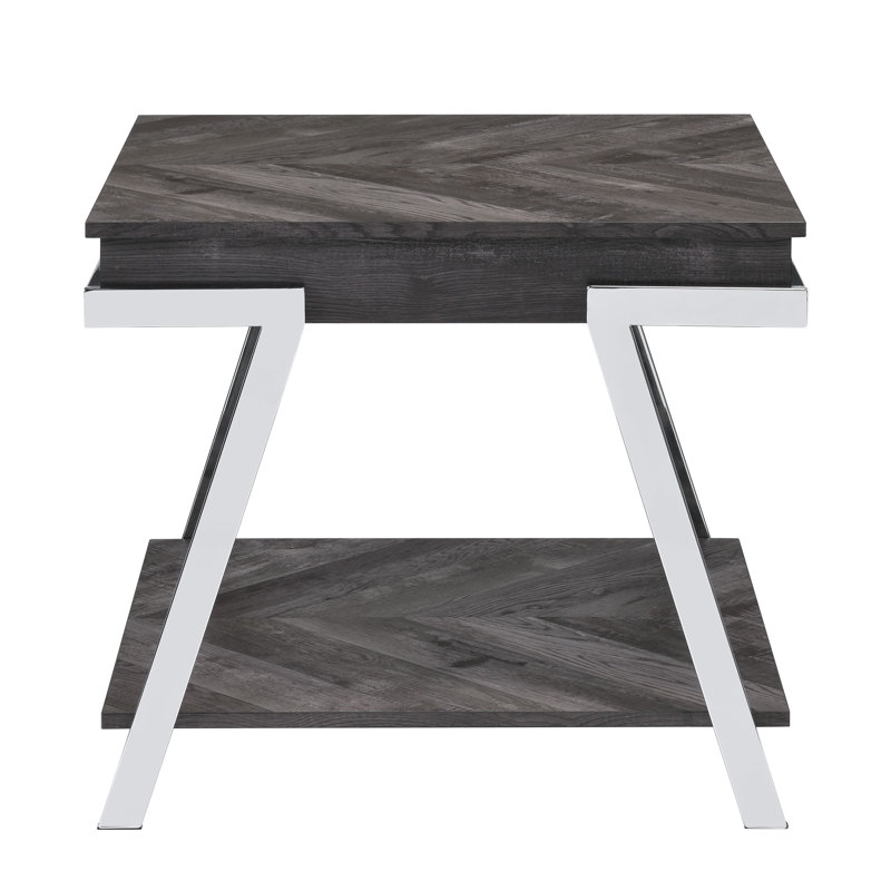 Table de bout avec rangement Adcock
