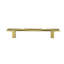 ETCHED 5" C TO C PULL; BURNISH BRASS