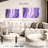 Avery Abstract Purple Layers-107945800