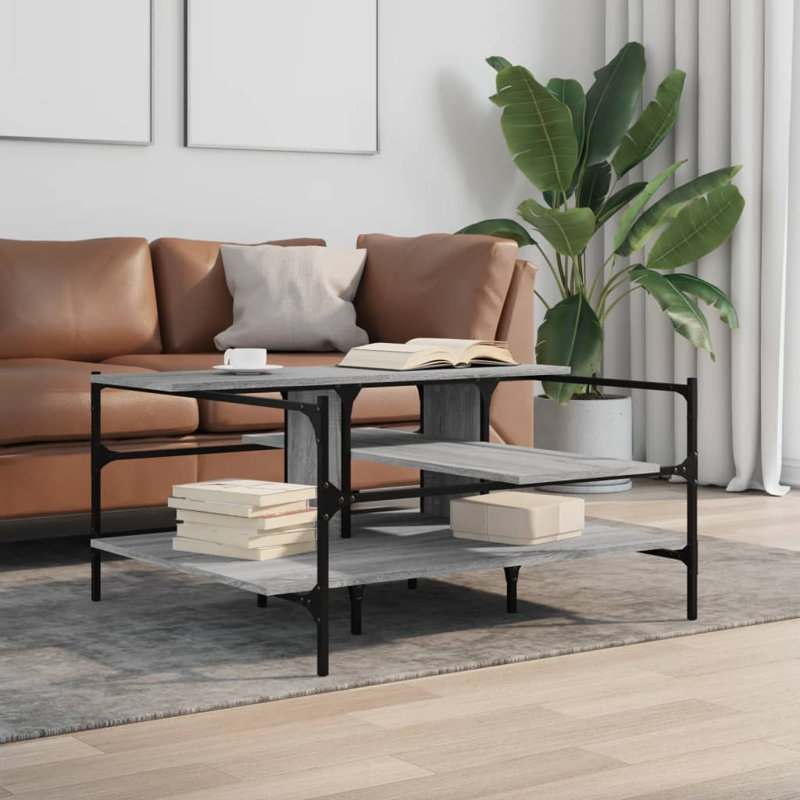 Abixah Four Leg Coffee Table with Storage