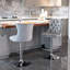 Ensemble de 2 tabourets de bar pivotants rembourrés-188456868-188456871