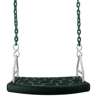Flat Swing Seat with 8.5 Ft. Coated Chain