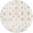 Elverta Medallion Machine Washable Runner Rug for Living Room Bedroom Dining Room Entryway Hallway Kitchen, Beige/Ivory-1682026002