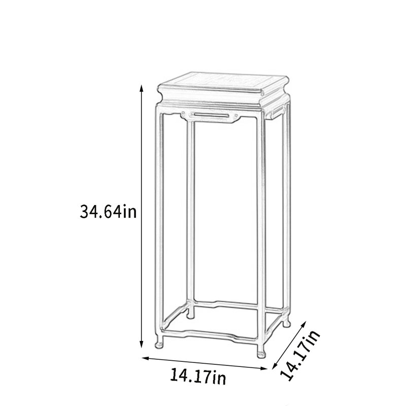 Solid Wood Plant Stand: Expansion Joints