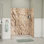 Encadrement de douche en alcôve pliable l 60 po x P 60 po x H 80 po FlexStone