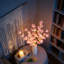 30 lumières à branches de cerisier en fleurs à DEL - paquet de 2 - fleurs artificielles lumineuses roses pour la maison, décorations romantiques pour l'extérieur pour la Saint-Valentin et Pâques
