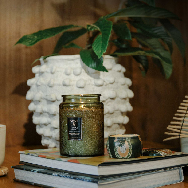 Temple Moss Large Jar Candle