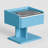 Smart Nightstand With 3-color Lighting, Wireless Charging, USB And Bluetooth Speakers
