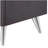 Espresso 2-Drawer Rectangular Accent Table
