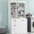 Bathroom Storage Cabinet with Tilt-Out Hamper