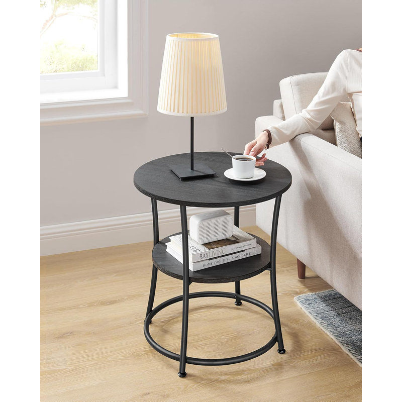 Aleska Pedestal End Table