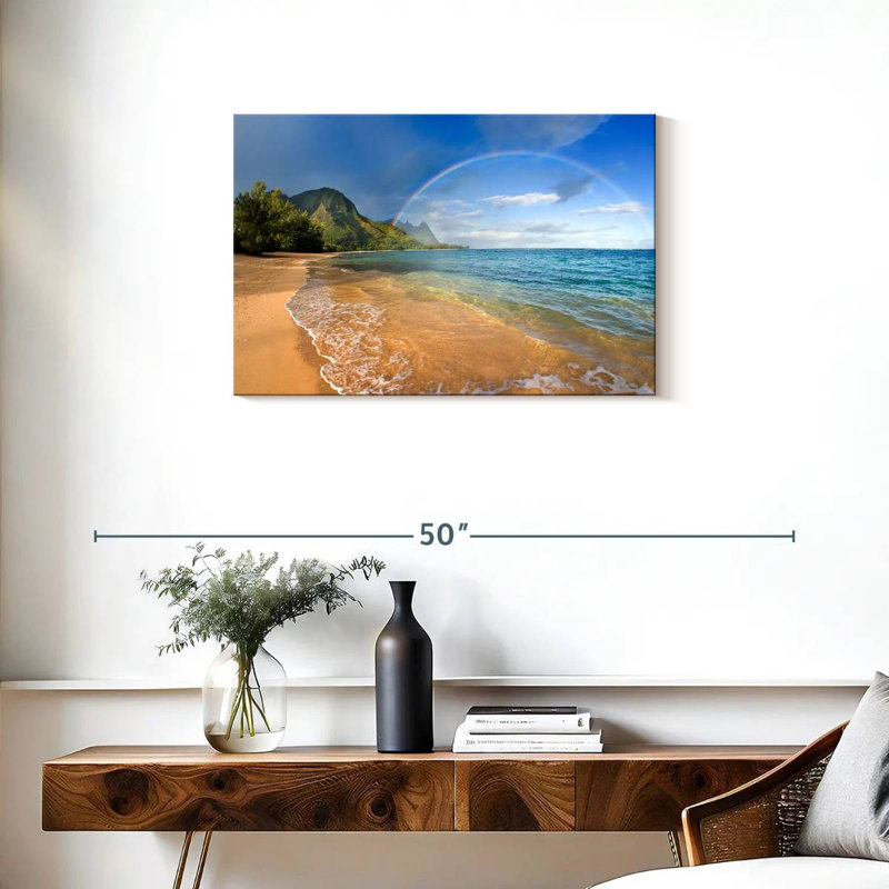 Gillard Tunnels Beach Rainbow, H 20 po x l 30 po