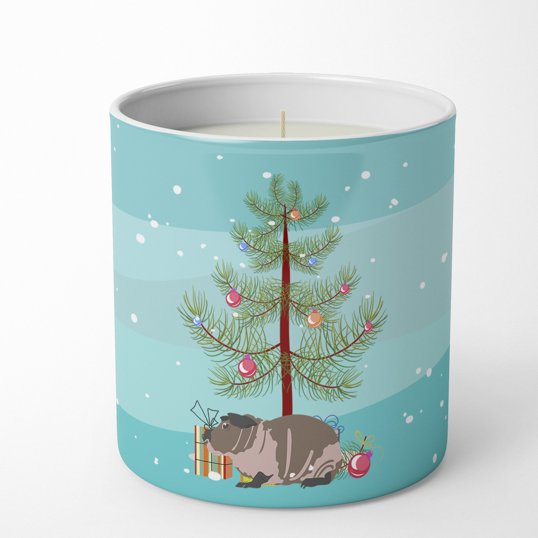 The Holiday Aisle® Skinny Guinea Pig Pine Scented Jar Candle Wayfair