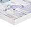 Décoration de panneau de planche de bois rustique peint à la main, gris et blanc, 30 po x 12 po x 1,5 po, charme élégant, style mural blanc, création de Summers