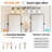 6-Light Modern Bathroom Vanity Light-279326857