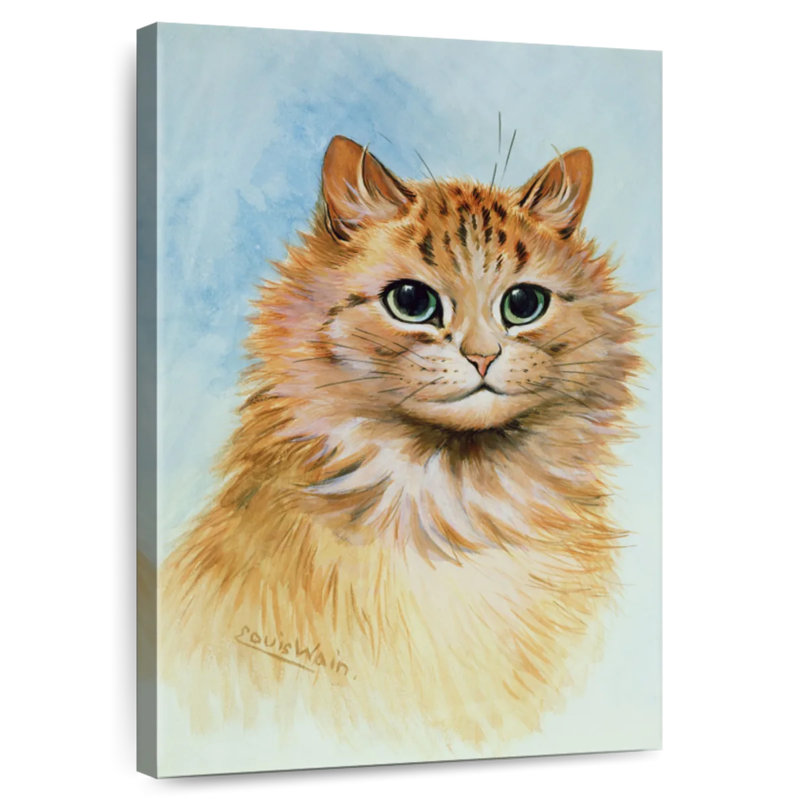 Ginger Tom, 36" H x 24" W