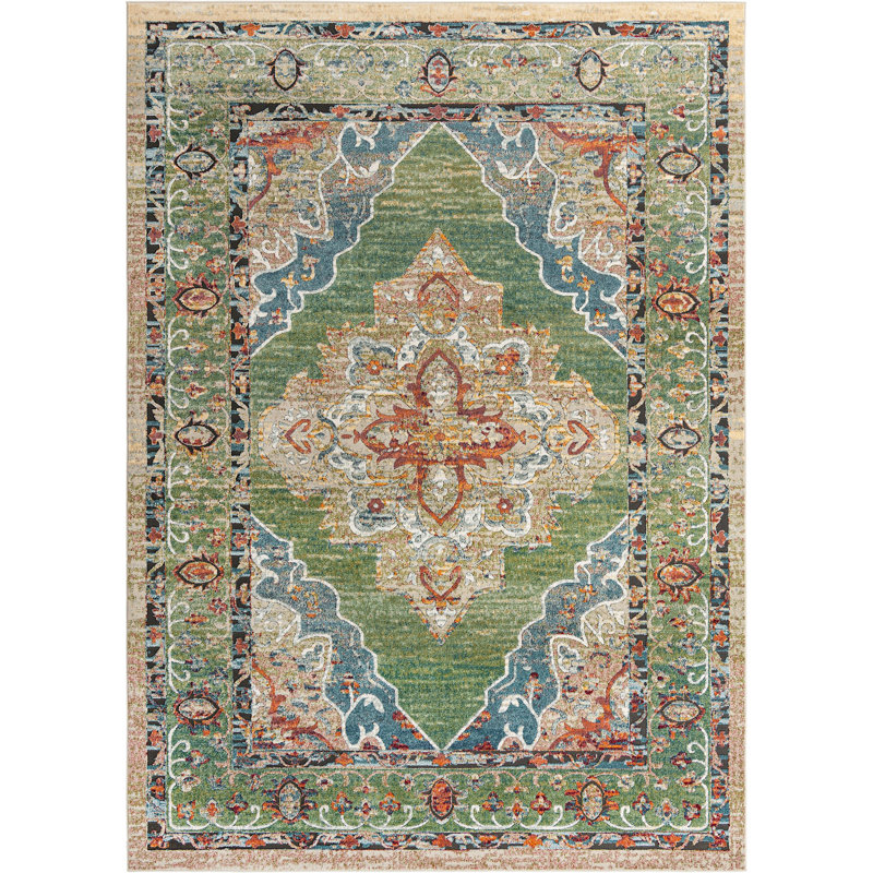 Mekalah Oriental Indoor Rug, Rectangle 10' x 14'