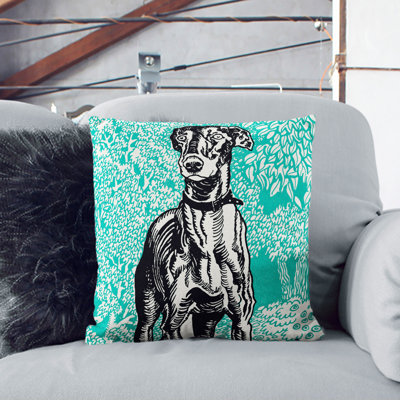 Greyhound Vol.3 Square Throw Cushion