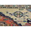Tapis oriental crème unique 4 x 6 One-of-a-Kind