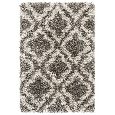 Darrold Hudson Shag Performance Geometric Rug