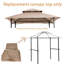 Couvercle de pavillon de jardin 8x5ft-81892869