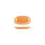 Vaisselle en verre 7,75 po x 4,25 po x H: plateau de verre ovale 0,5 po (ensemble de 4)-110950892