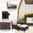 6 - Person Patio Conversation Set with Cushions