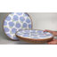 Hydrangea Set Of 2 Hand-Crafted Wood Round Tray
