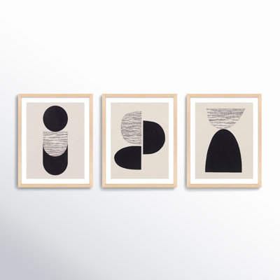 Brazos "Peripheries" 3-Piece Print Set