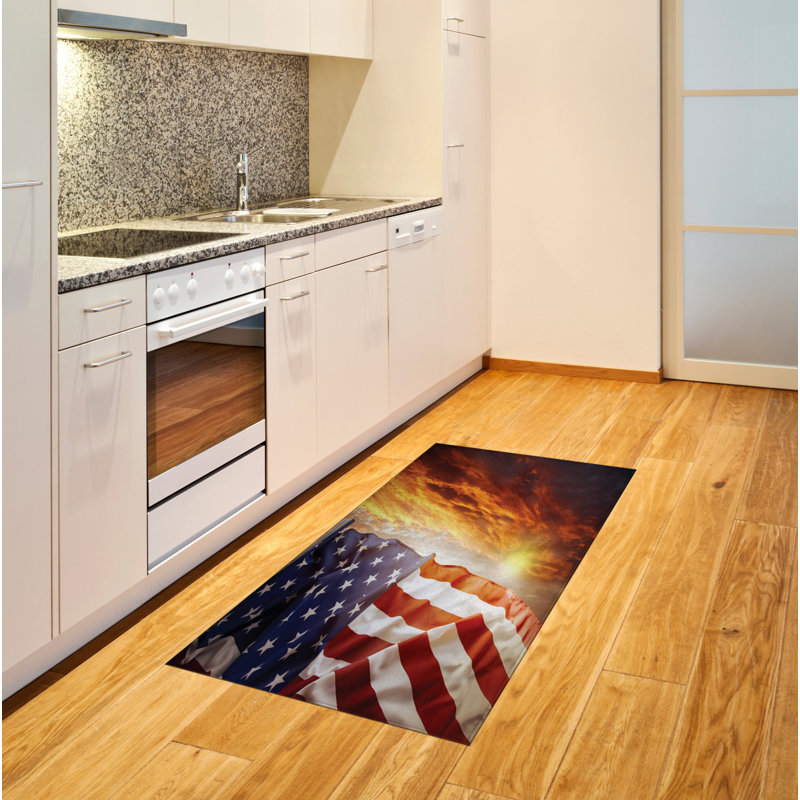 Scenery High Density Long Fiber Poly Threads Decorative Area Rug Carpet, Rectangle 2'7" x 5'