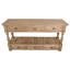 Console en bois massif 63 po Clarkston