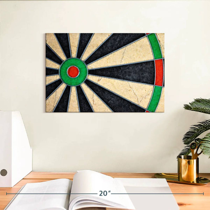 Jeu de fléchettes rustique Senne, H 8 po x l 12 po