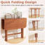 Solid Wood Base Dining Table