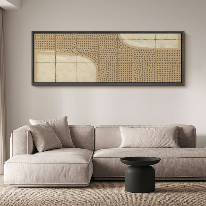 Grande impression sur toile encadrée, reproduction abstraite pour décoration intérieure moderne, H 20 po x l 60 po, Noir