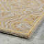 Rhodes Hand-Tufted Cut/Loop Pile Textured Medallions Wool Rug-278370827