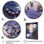 «Mauve Winter River Landscape Collage I», art mural paysage d'hiver-624754605-624754644