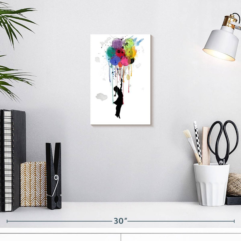 Leisha Drips Balloon, 12" H x 8" W