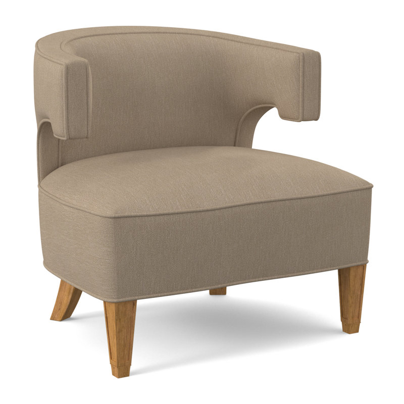 Laurel Barrel Chair, Amber, Polly Snow