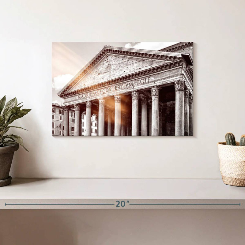 Adella Dolce Vita Rome - Le Panthéon, H 8 po x l 12 po