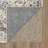 Margarida Blue Floral Ornamental Area Rug-386778892