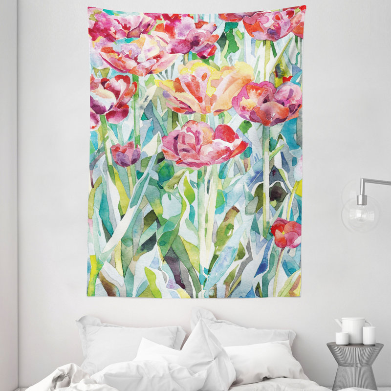 Tapisserie d'été en polyester, H 80 po x l 60 po