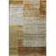 Tapis décoratif moderne à motif abstrait orange et beige-318691892