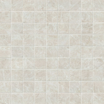 Carrelage de sol et de mur en porcelaine mate 2 po x 2 po Lucenta Ivoire