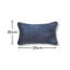 35x55cm Piped Edge Scatter Cushion Cover-2107314728