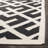Rodgers Hand Woven Flat Weave Wool/Cotton Geometric Rug in Black/Ivory-1634926081