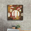 «Rock N Roll Drums Brown» par Michael Mullan, art mural sur toile-1123359700