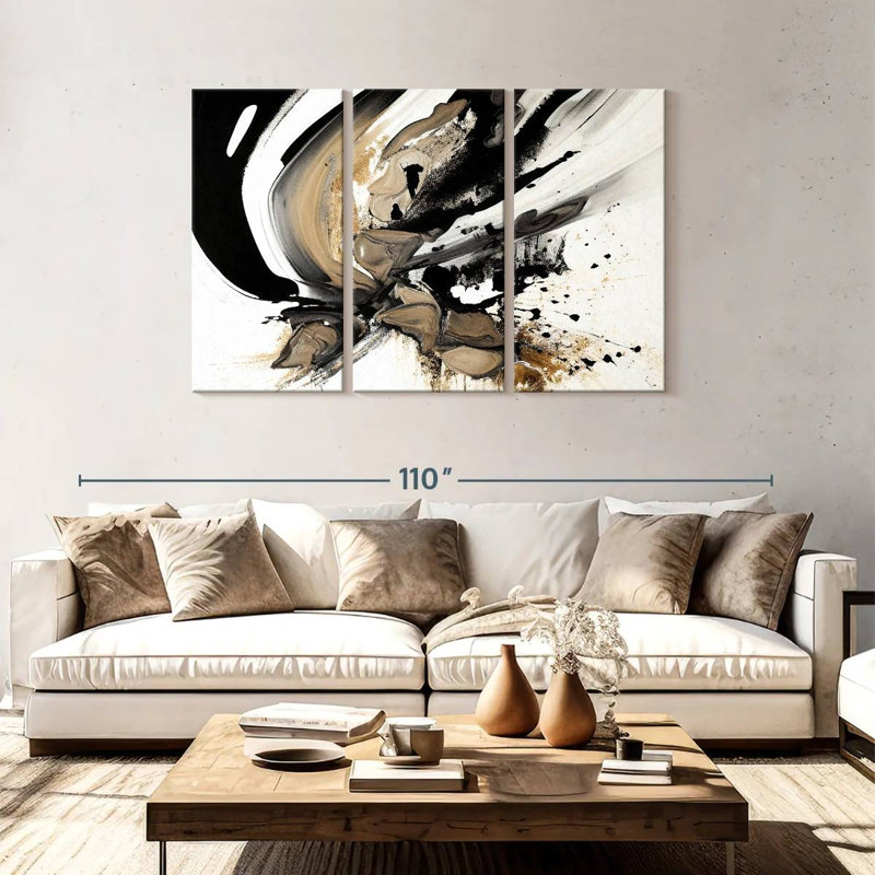 Avery Textured Splash, 48" H x 74" W