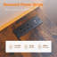 L-Shaped Computer Desk with Built-In Electrical Outlet-867855841